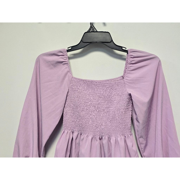 Women's UMENLELE Blouse, Purple/pink, Size S - Picture 3 of 5